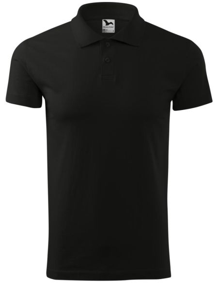 Polokošeľa pánska Single J. 202 čierna