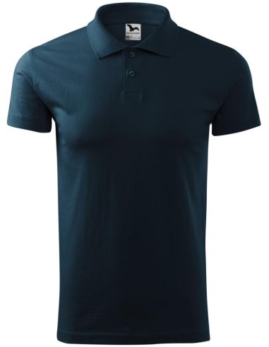 Polokošeľa pánska Single J. 202 tmavomodrá