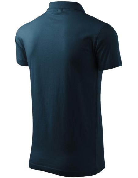 Polokošeľa pánska Single J. 202 tmavomodrá