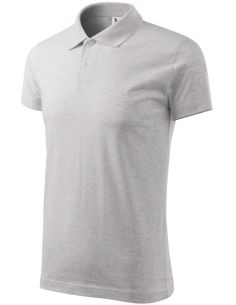 Polokošeľa pánska Single J. 202 svetlosivý melír