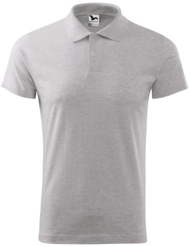 Polokošeľa pánska Single J. 202 svetlosivý melír