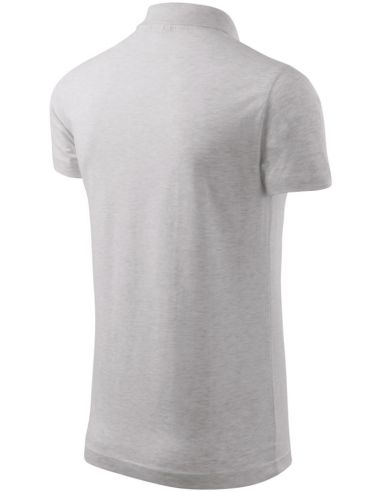 Polokošeľa pánska Single J. 202 svetlosivý melír