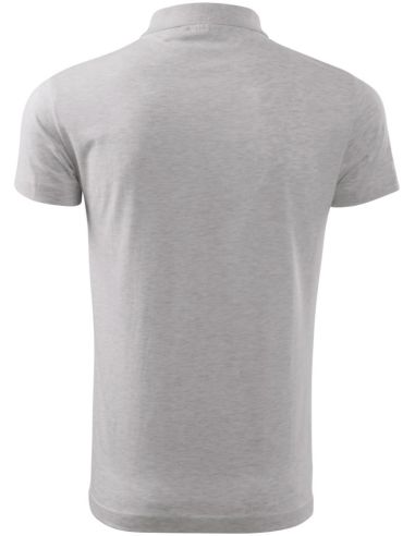 Polokošeľa pánska Single J. 202 svetlosivý melír