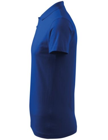 Polokošeľa pánska Single J. 202 kráľovská modrá