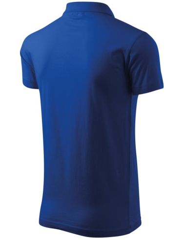 Polokošeľa pánska Single J. 202 kráľovská modrá