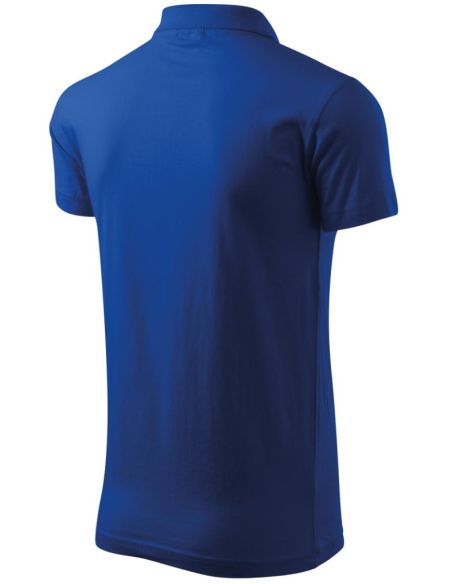 Polokošeľa pánska Single J. 202 kráľovská modrá