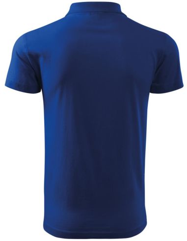 Polokošeľa pánska Single J. 202 kráľovská modrá