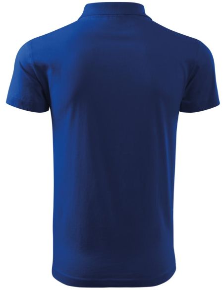 Polokošeľa pánska Single J. 202 kráľovská modrá