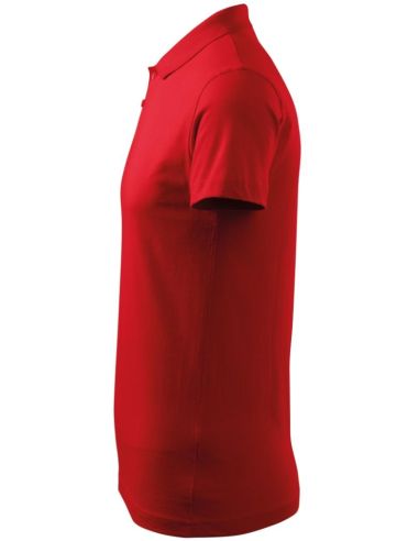 Polokošeľa pánska Single J. 202 červená