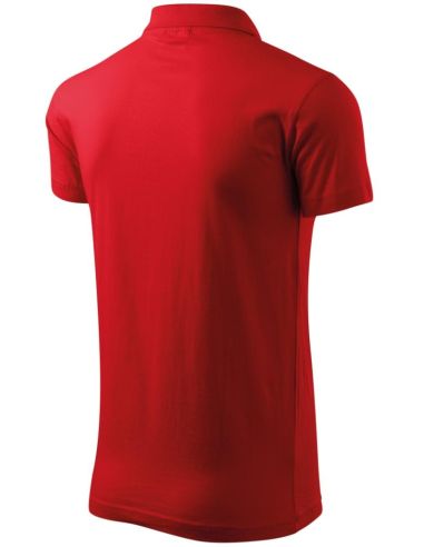 Polokošeľa pánska Single J. 202 červená