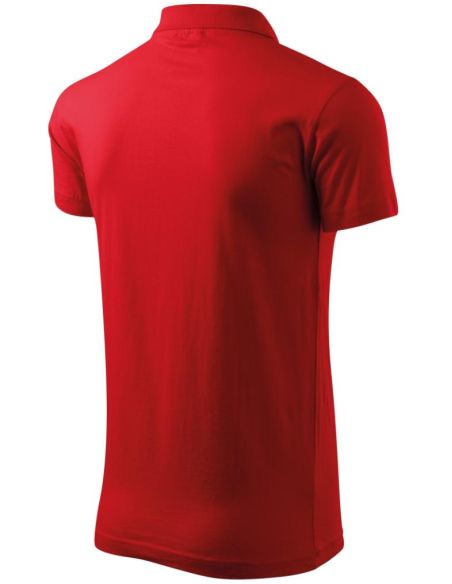 Polokošeľa pánska Single J. 202 červená