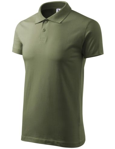 Polokošeľa pánska Single J. 202 khaki