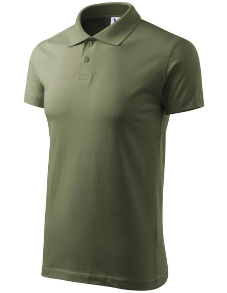 Polokošeľa pánska Single J. 202 khaki