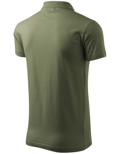 Polokošeľa pánska Single J. 202 khaki