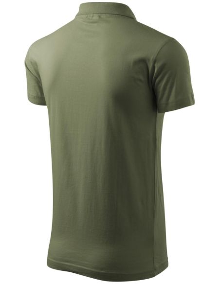 Polokošeľa pánska Single J. 202 khaki