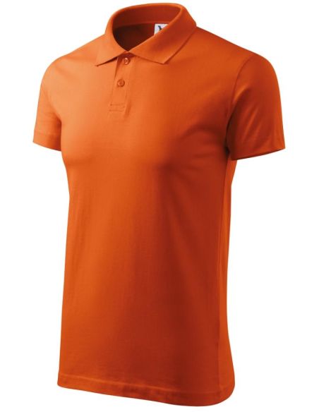 Polokošeľa pánska Single J. 202 oranžová
