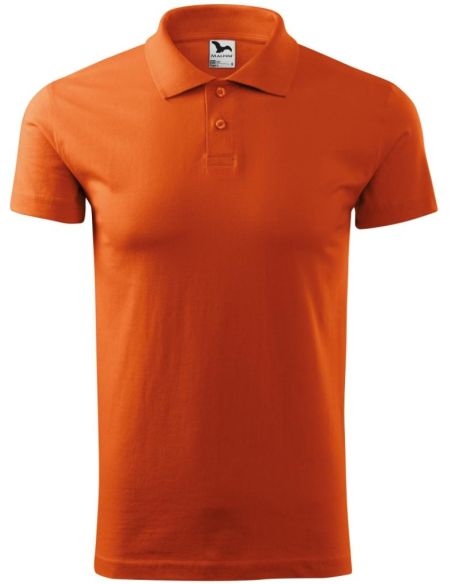 Polokošeľa pánska Single J. 202 oranžová
