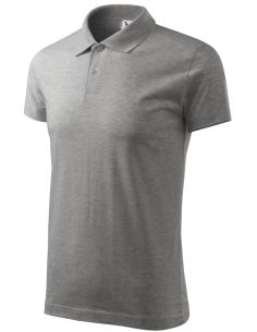 Polokošeľa pánska Single J. 202 tmavosivý melír