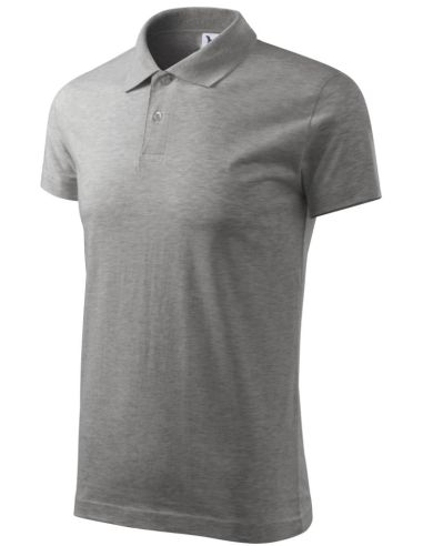 Polokošeľa pánska Single J. 202 tmavosivý melír