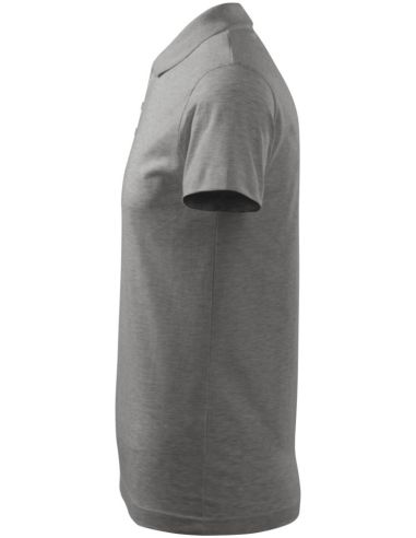 Polokošeľa pánska Single J. 202 tmavosivý melír