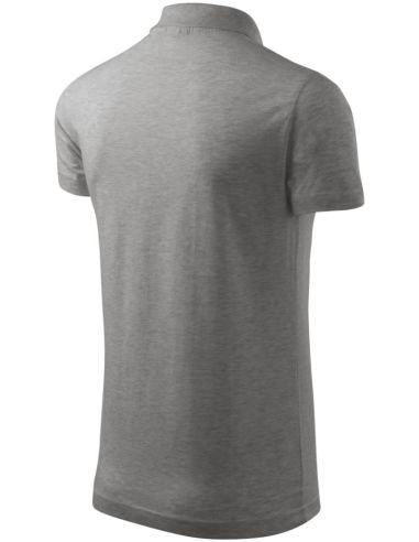 Polokošeľa pánska Single J. 202 tmavosivý melír