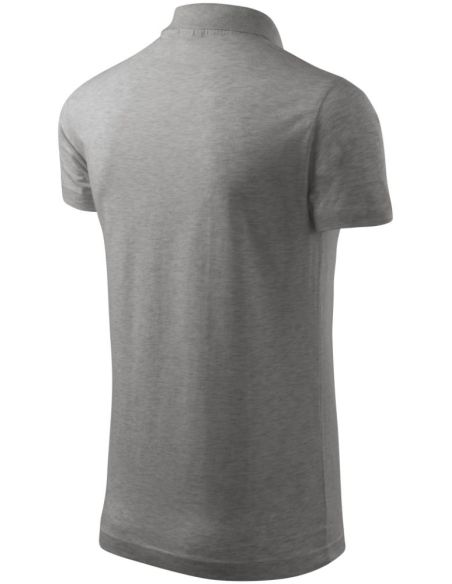 Polokošeľa pánska Single J. 202 tmavosivý melír