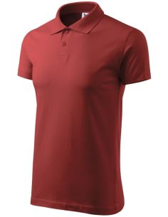 Polokošeľa pánska Single J. 202 bordová