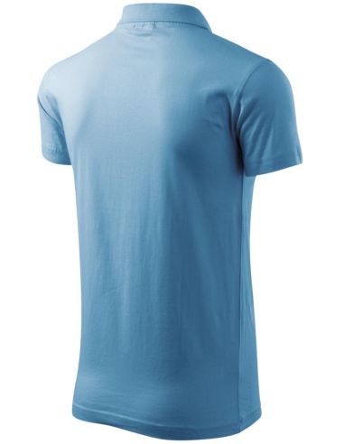 Polokošeľa pánska Single J. 202 svetlomodrá