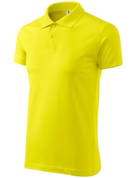 Polokošeľa pánska Single J. 202 citrónová