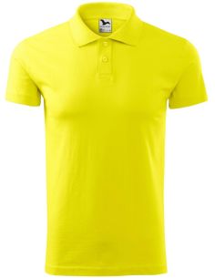 Polokošeľa pánska Single J. 202 citrónová 2