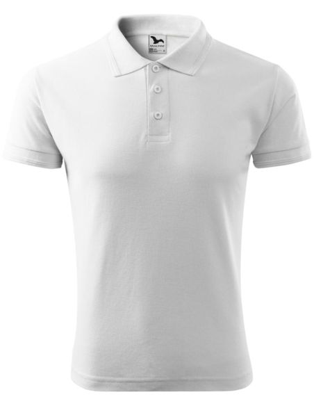 Polokošeľa pánska Pique Polo 203 biela