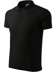 Polokošeľa pánska Pique Polo 203 čierna
