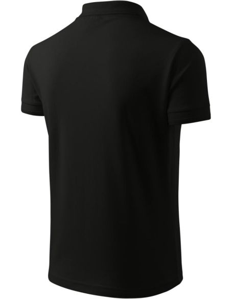 Polokošeľa pánska Pique Polo 203 čierna