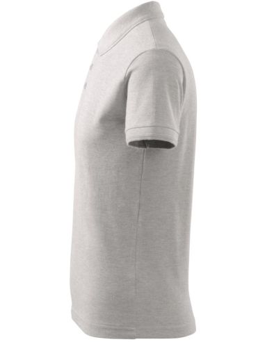 Polokošeľa pánska Pique Polo 203 svetlosivý melír