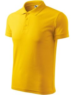 Polokošeľa pánska Pique Polo 203 žltá