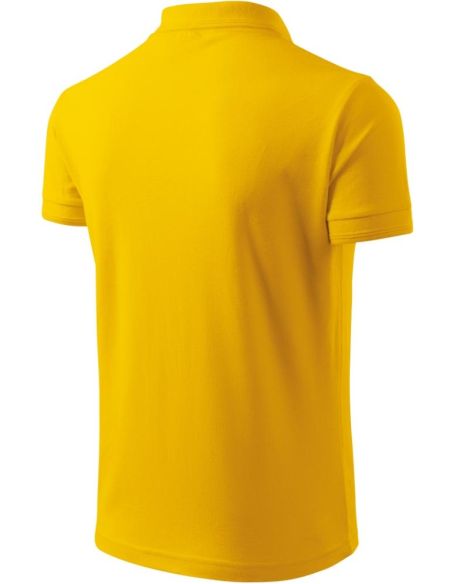 Polokošeľa pánska Pique Polo 203 žltá