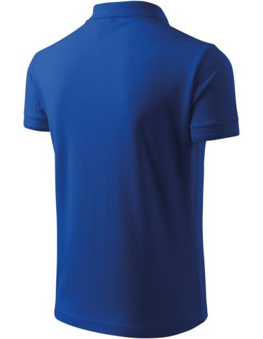 Polokošeľa pánska Pique Polo 203 kráľovská modrá