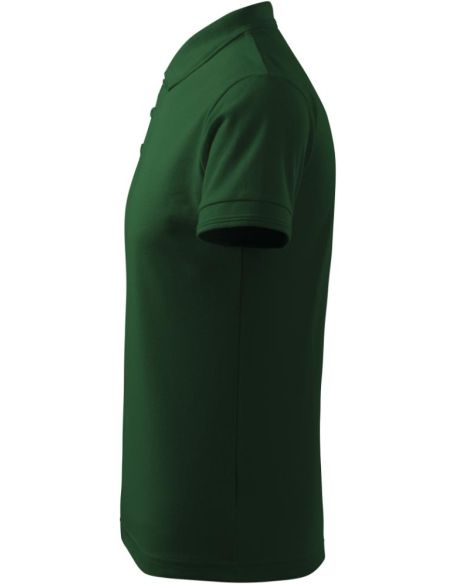 Polokošeľa pánska Pique Polo 203 fľaškovozelená