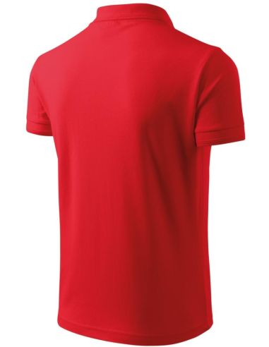 Polokošeľa pánska Pique Polo 203 červená