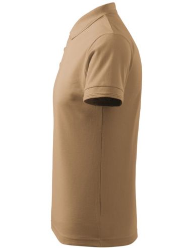 Polokošeľa pánska Pique Polo 203 piesková