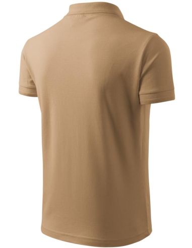 Polokošeľa pánska Pique Polo 203 piesková