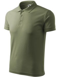 Polokošeľa pánska Pique Polo 203 khaki