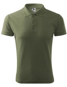 Polokošeľa pánska Pique Polo 203 khaki 2
