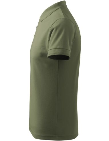 Polokošeľa pánska Pique Polo 203 khaki