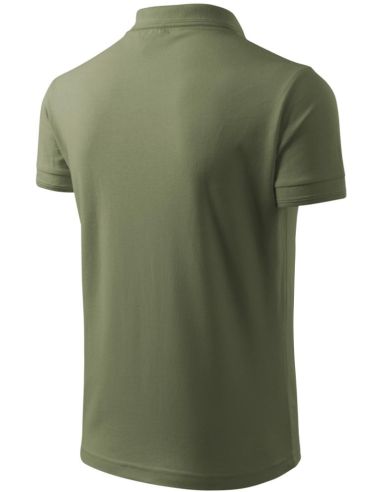 Polokošeľa pánska Pique Polo 203 khaki