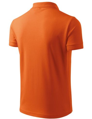 Polokošeľa pánska Pique Polo 203 oranžová