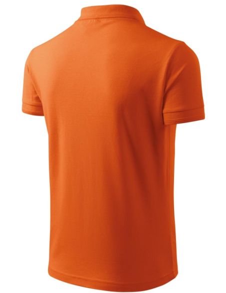 Polokošeľa pánska Pique Polo 203 oranžová