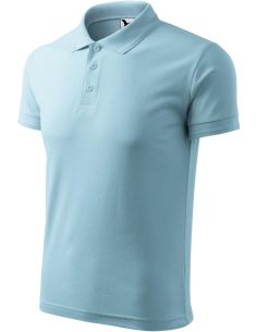 Polokošeľa pánska Pique Polo 203 nebeská modrá