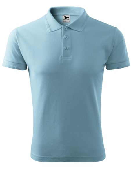 Polokošeľa pánska Pique Polo 203 nebeská modrá