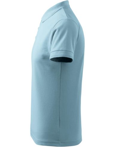Polokošeľa pánska Pique Polo 203 nebeská modrá
